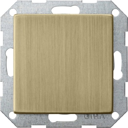 Заглушка без рамки Gira ClassiX 1-м. бронза фото Заглушка без рамки Gira ClassiX 1-м. бронза картинка